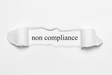 non compliance