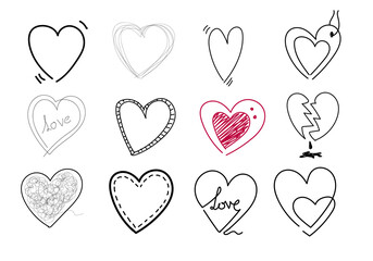 Continuous one line drawing of word LOVE, vector minimalist black and white illustration