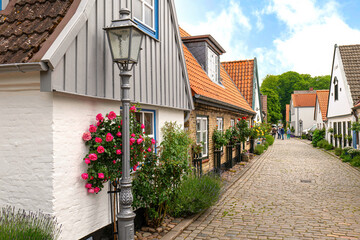 Fototapeta na wymiar Stadt Schleswig (Schleswig-Holstein) Historische Altstadt