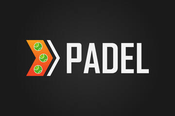 Modern Tennis or Padel Logo Design for Your Business, Competition or Club. Tennis Logo. Padel Logo