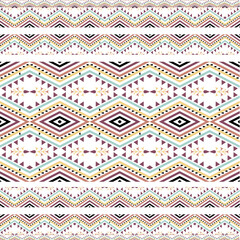 Vector pattern, ethnic background fabric, African tribe, Mexican folk fabric, seamless pattern, suitable for textile accessories, wrapping paper, packaging, etc.