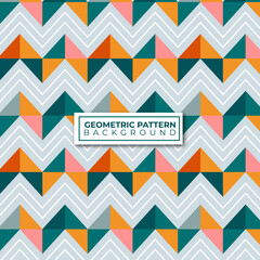 Obraz premium Abstract Geometric Pattern Vector Background