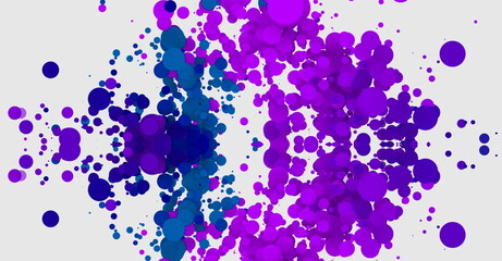 blue and purple abstract splashes background