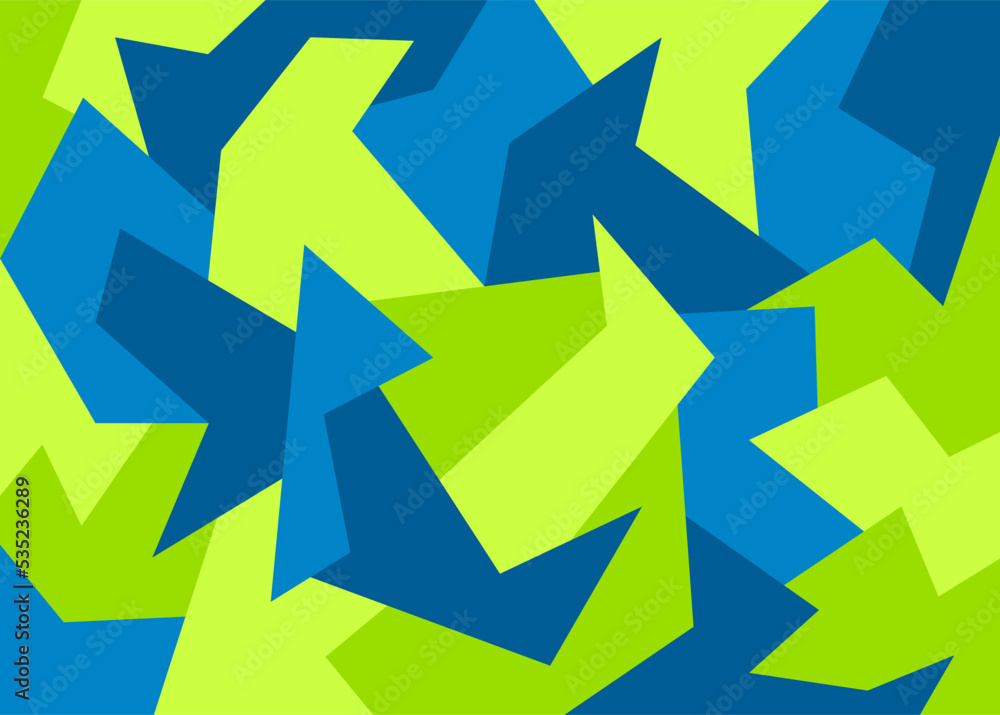Poster minimalist background with colorful abstract geometric pattern