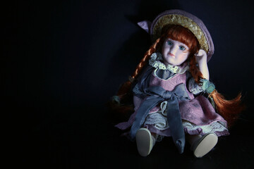 doll in a dress