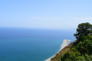 Panorama from Tindari in Sicily