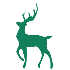 christmas deer decor santa rudolph