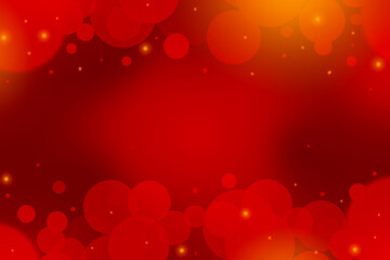 Red gradient christmas holiday background.