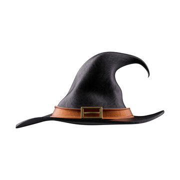 Witch Hat 3D Render for Halloween