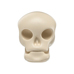 Halloween Skull 3D Render