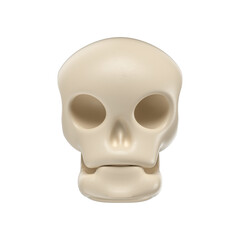 Fototapeta premium Halloween Skull 3D Render