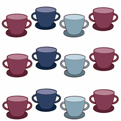 set of cups