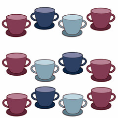 set of cups