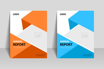 Creative business abstract flyer brochure design trend for professional corporate style. Can be adapt to social media posts, annual report, magazine, poster, presentation, portfolio, Banner, Website.