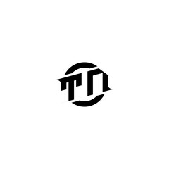TN Premium esport logo design Initials vector © rudi