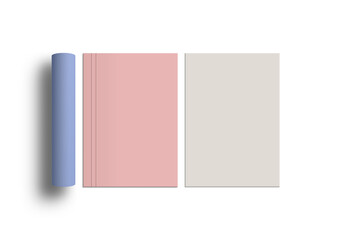 A4 file with letterhead Stationery mockup