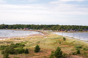 Fototapeta na wymiar coastal view.Ohtakari, Finland