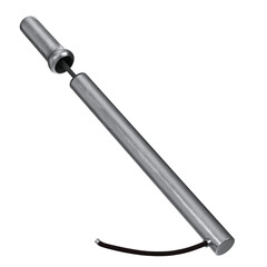 3d rendering illustration of a bicycle pump