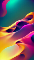 Colorful pastel flame background