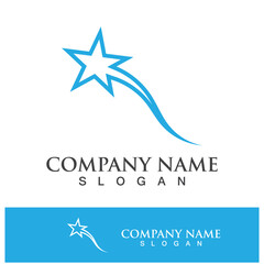 Obraz premium star vector icon template