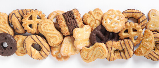 Biscuit cookies assortment