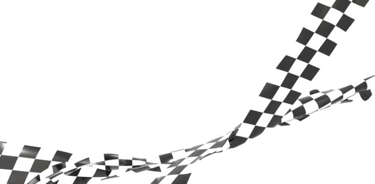 finish flag transparent 3d digital - Powered by Adobe