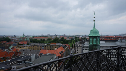 Obraz premium A city view of Copenhagen, Denmark