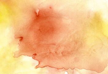 Obraz premium hand drawn watercolor background with texture and splashes
