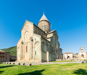 Fototapeta na wymiar Svetitskhoveli Cathedral, Mtskheta, Georgia