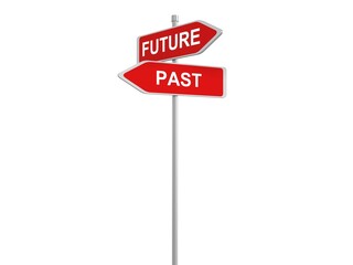 sign with two directions