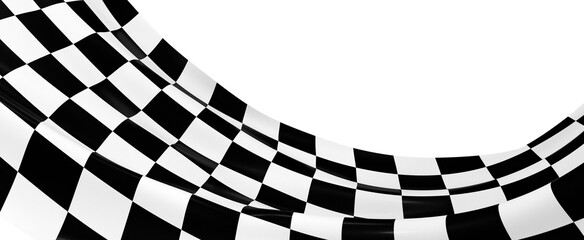 Obraz premium background of checkered flag pattern