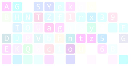 pattern with alphabet