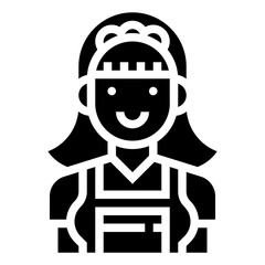 Charwoman icon