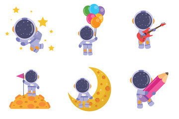 bundle set attractive astronaut collection