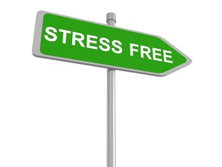 Stress free sign