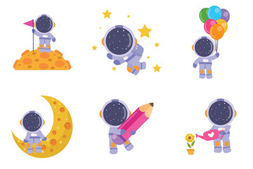 bundle set the astronaut kids collection