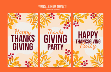 thanksgiving design for advertising, banners, leaflets and flyers