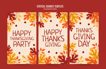 thanksgiving design for advertising, banners, leaflets and flyers