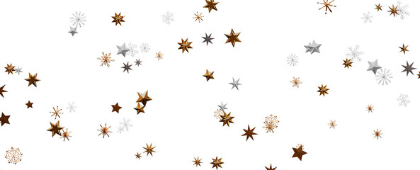 Christmas background design of snowflake and snow falling in the winter 3d illustration