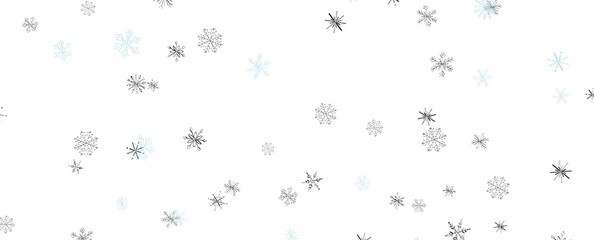 Christmas Card - Snowflakes Of Paper In Frame