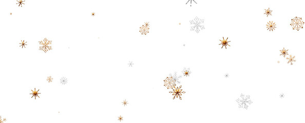 Christmas Card - Snowflakes Of Paper In Frame