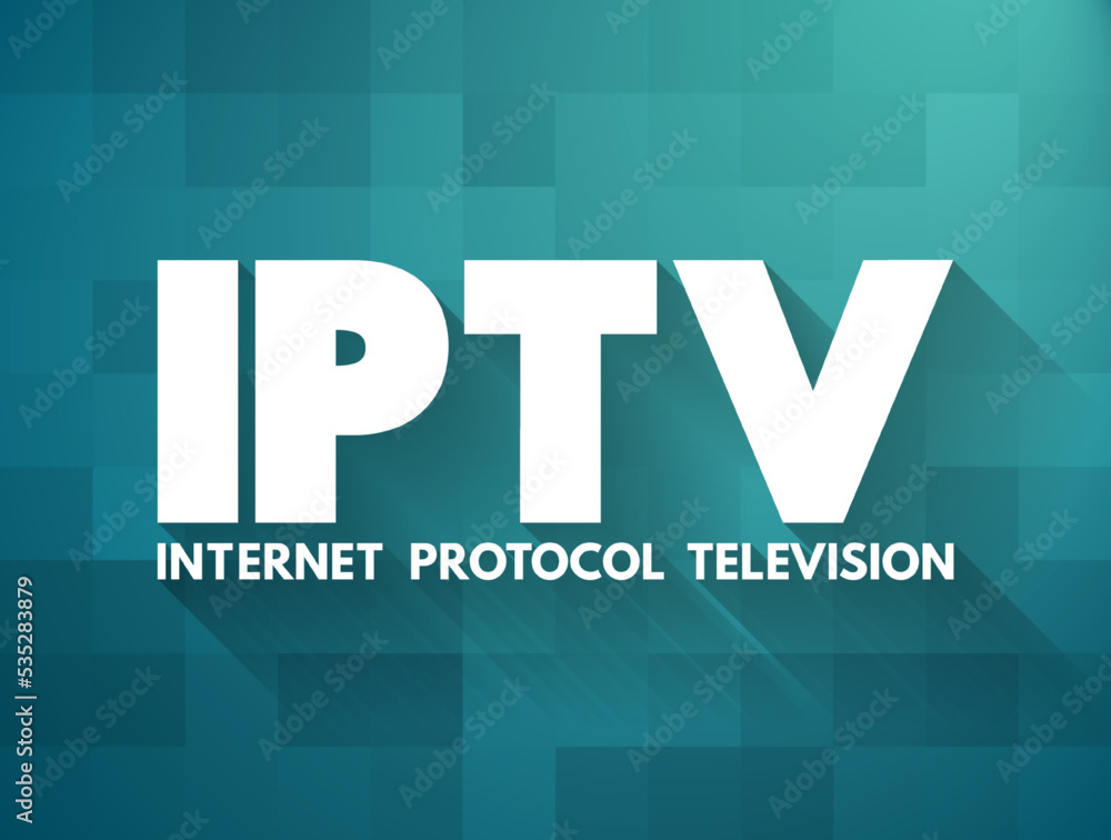 Aufkleber iptv - internet protocol television is the delivery of television content over internet protocol net