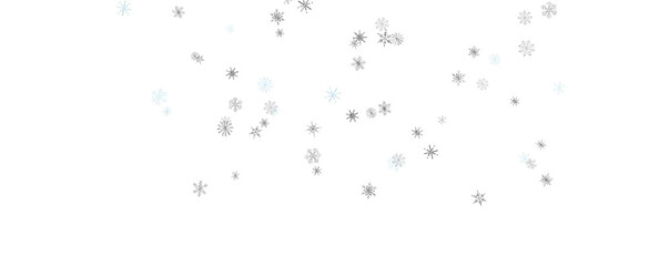 The winter background, falling snowflakes