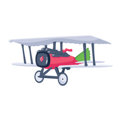 Download isometric icon of aircraft 