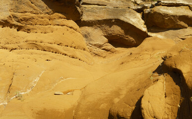 rock in the desert