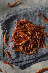 Dry Red Organic Chile De Arbol Peppers