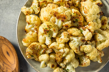 Homemade Roasted White Cauliflower