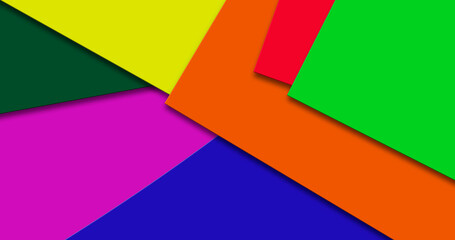 Beautiful abstract geometric layers for art banner concept. Minimal artworks