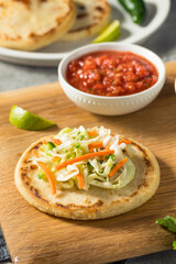 Homemade Salvadoran Corn Pupusas