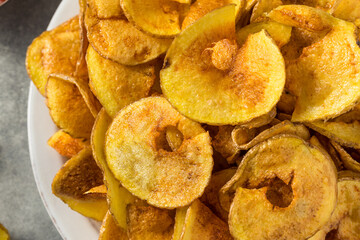 Homemade Spiral Cut Potato Chips